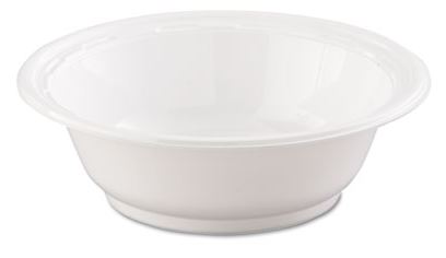 BOWL PLASTIC WHITE 12OZ 125/PK (PK) - Plates & Bowls